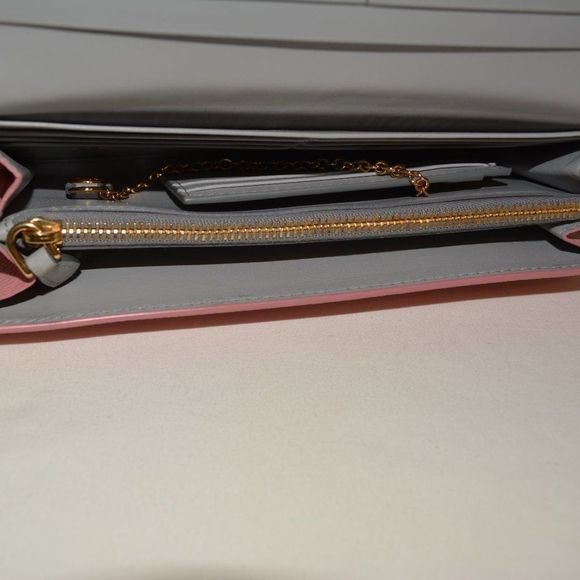 PRADA Textured Leather Continental Wallet - Picture 12 of 15